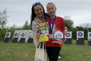 Перемога (ІІІ місце) на турнірі зі стрільби з лука серед учнів шкіл м. Луцька