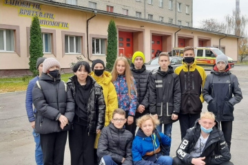 Екскурсія до аварійно-рятувальної частини ДСНС