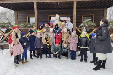 2-А класною сім’єю відвідали резиденцію Святого Миколая
