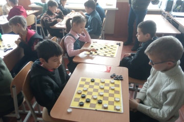 Дитячий турнір з шашок