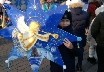 Сидор Ілля взяв участь у загальноміському конкурсі «Різдвяна зірка»