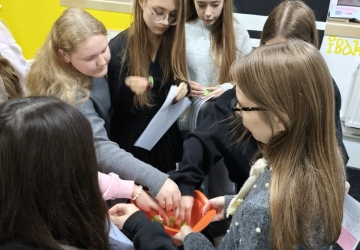 Профорієнтаційний воркшоп у Молодіжному центрі Волині для ліцеїстів 11-А класу