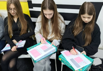 Профорієнтаційний воркшоп у Молодіжному центрі Волині для ліцеїстів 11-А класу