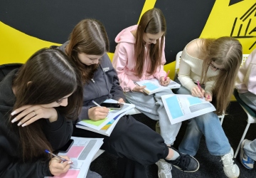 Профорієнтаційний воркшоп у Молодіжному центрі Волині для ліцеїстів 11-А класу