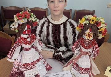 Вітаємо переможницю конкурсу декоративно-ужиткового мистецтва Олесю Селепину