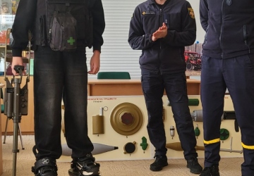 Урок життєвої безпеки  від представників ДСНС