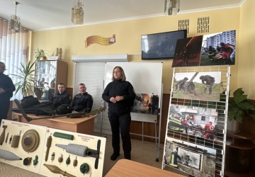 Урок життєвої безпеки  від представників ДСНС