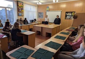 Зустріч з студентами Луцького кооперативного коледжу