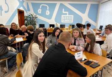 Інтелектуальне родинне свято 8-А класу