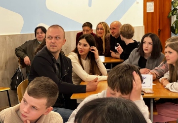 Інтелектуальне родинне свято 8-А класу