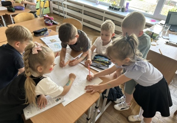 Кольорове диво в 1-А класі