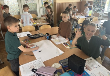 Кольорове диво в 1-А класі