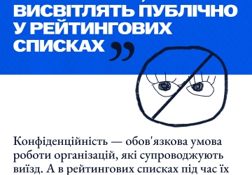 Інформацій щодо вступу молоді з тимчасово окупованих територій до українських закладів освіти