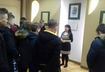 Учні 4(8)-Б класу відвідали музей Лесі Українки у СНУ
