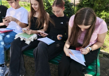 Урок інформатики під відкритим небом