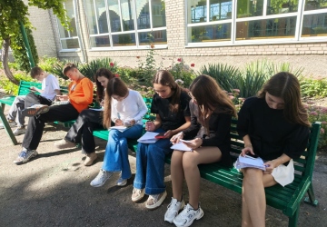 Урок інформатики під відкритим небом