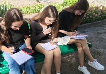 Урок інформатики під відкритим небом