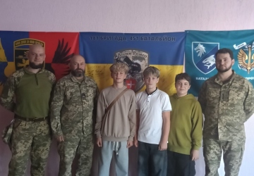 Урок мужності: зустріч із тими, хто тримає наше небо
