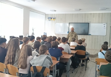 Урок мужності: зустріч із тими, хто тримає наше небо