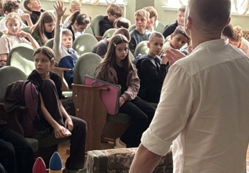 Винахідництво задля перемоги: у ліцеї відбулася зустріч із головою Спілки винахідників України Василем Цапюком