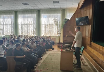 Винахідництво задля перемоги: у ліцеї відбулася зустріч із головою Спілки винахідників України Василем Цапюком