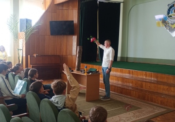 Винахідництво задля перемоги: у ліцеї відбулася зустріч із головою Спілки винахідників України Василем Цапюком