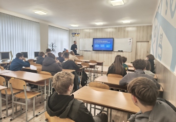 Перші кроки інвестора: у ліцеї відбулася зустріч із науковцем ЛНТУ для дев'ятикласників
