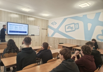 Перші кроки інвестора: у ліцеї відбулася зустріч із науковцем ЛНТУ для дев'ятикласників