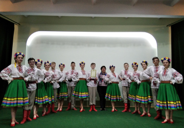 Вітаємо учасників зразкового ансамблю танцю «Любисток»