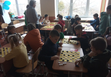 Дитячий турнір з шашок