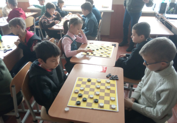Дитячий турнір з шашок