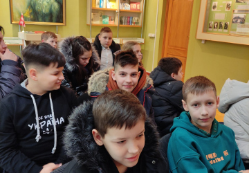 Учні 5-А класу відвідали музей Лесі Українки при Волинському національному університеті