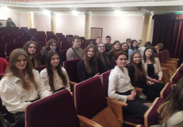 Ліцеїсти дев’ятих класів переглянули виставу, присвячену дитинству та юності Тараса Шевченка