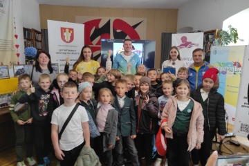 Зустріч із чемпіонами-веслувальниками