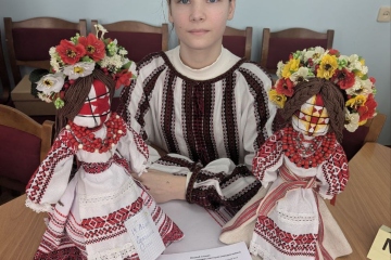 Вітаємо переможницю конкурсу декоративно-ужиткового мистецтва Олесю Селепину