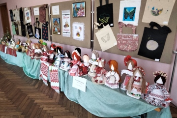 Виставка творчих робіт учениць ліцею