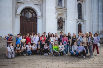 Участь 8-А у квесті «#тут_луцько з Лесею»