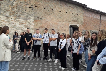 9-А і 9-В класи побували в музейному просторі «Окольний замок»