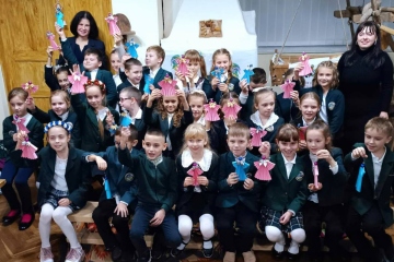 Родинне свято у 3-В класі "А що ж таке щастя?"